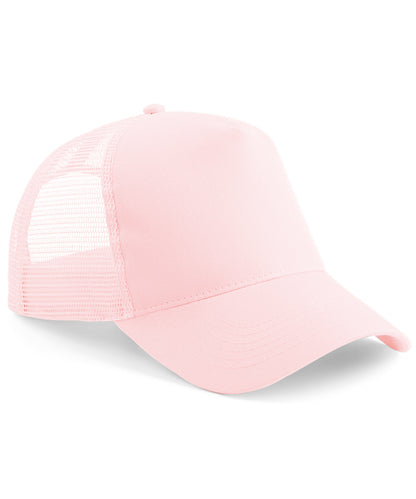 Beechfield - Casquette snapback trucker - Rose pastel/Rose pastel - Ajoutez votre design/logo