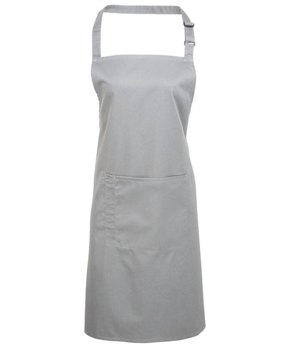 Colours bib apron with pocket