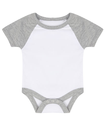 Essential short-sleeved baseball bodysuit