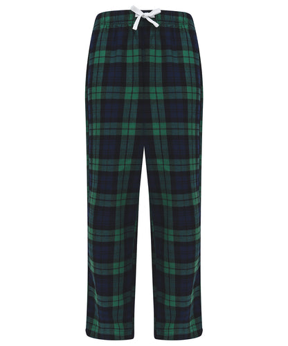 Kids tartan lounge pants