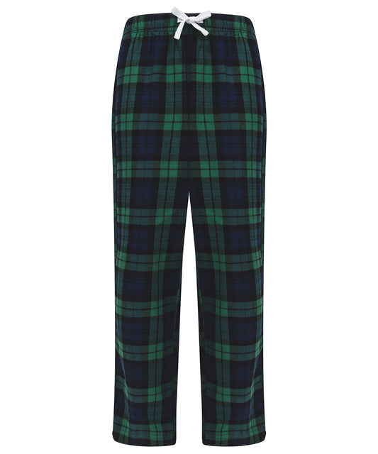 Kids tartan lounge pants