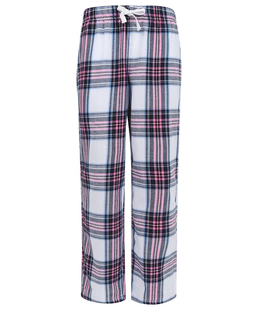 Kids tartan lounge pants