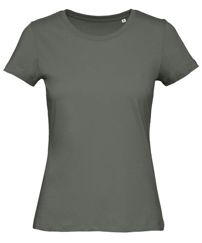 Collection B&amp;C - T-shirt B&amp;C Inspire pour femme - Kaki Millennial - Ajoutez votre design/logo