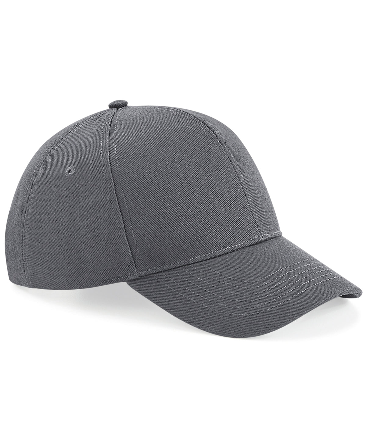 Beechfield – Ultimate 6-Panel-Kappe – Graphitgrau – Fügen Sie Ihr Design/Logo hinzu