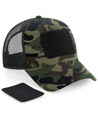 Beechfield – Patch Snapback Trucker – Jungle Camo – Fügen Sie Ihr Design/Logo hinzu