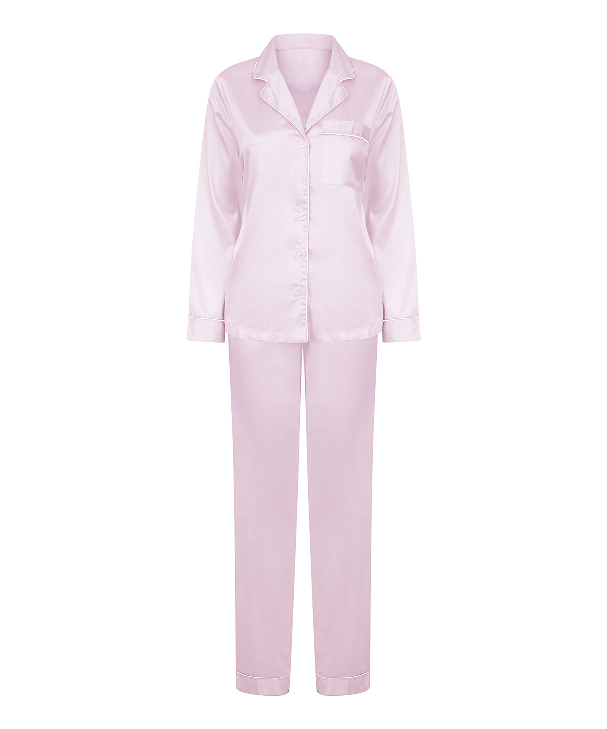 Women's satin long pyjamas 