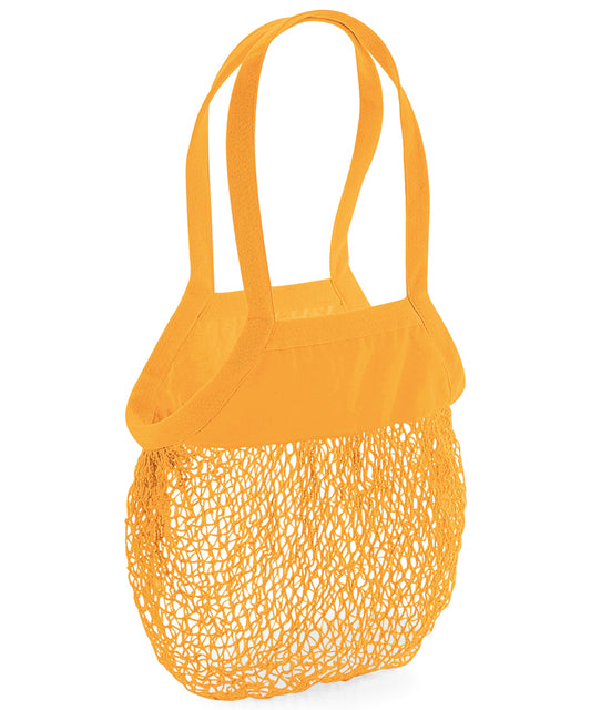 Organic cotton mesh grocery bag