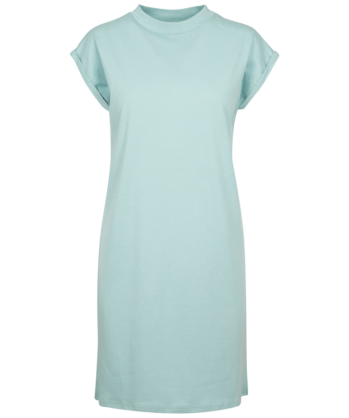 Bauen Sie Ihre Marke auf – Damenkleid mit Schildkröten-Print und verlängerten Schultern – Bluemint – Fügen Sie Ihr Design/Logo hinzu