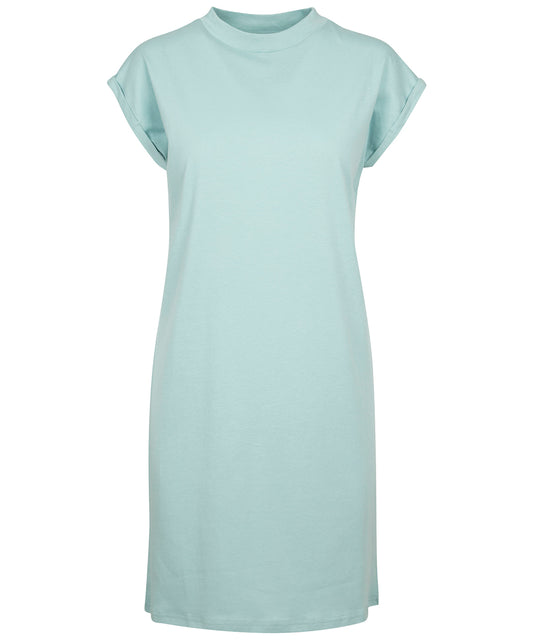 Build Your Brand - Women's turtle extended shoulder dress - Bluemint - Add Your Design/Logo