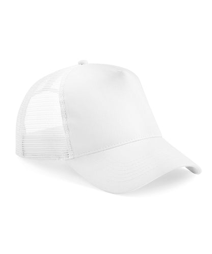 Beechfield - Casquette snapback junior - Blanc/Blanc - Ajoutez votre design/logo