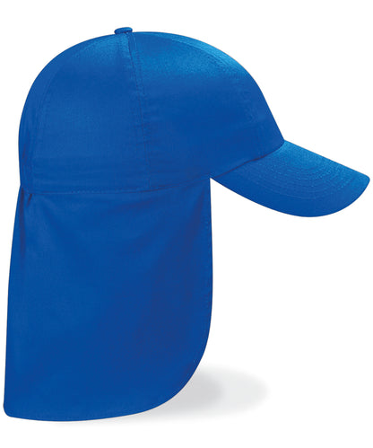 Beechfield – Junior-Kappe im Legionärsstil – Royal – Fügen Sie Ihr Design/Logo hinzu