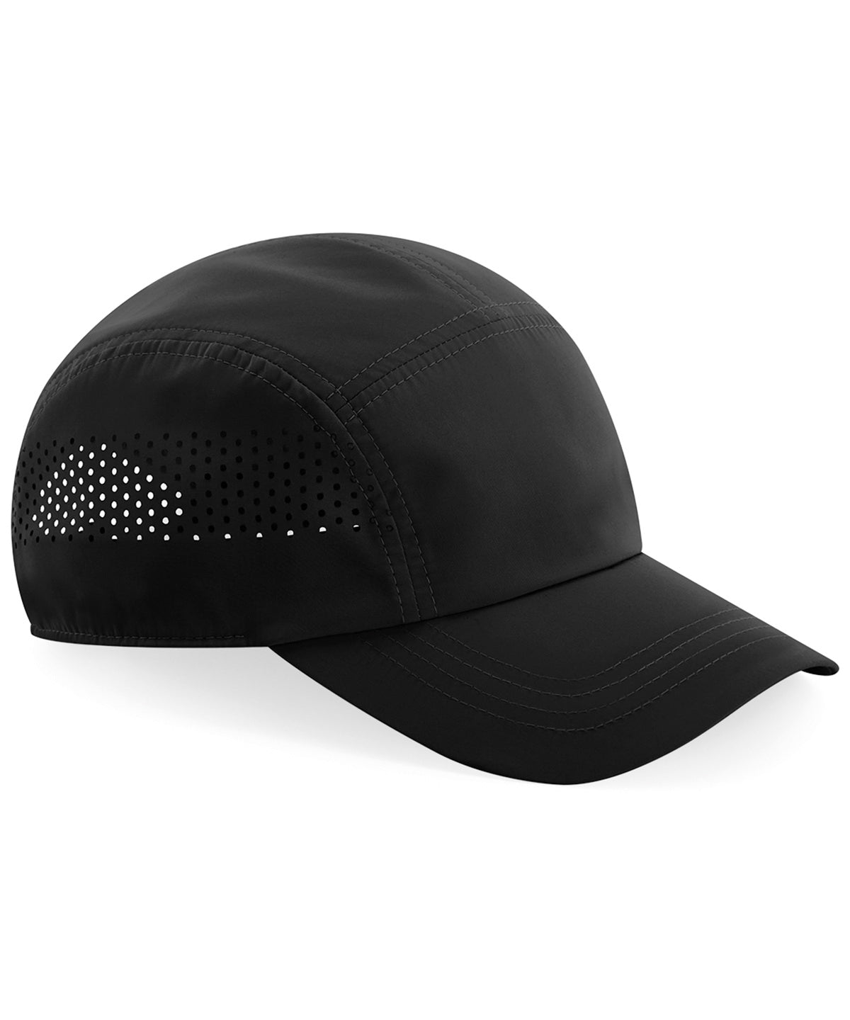 Beechfield - Technical running cap - Black - Add Your Design/Logo