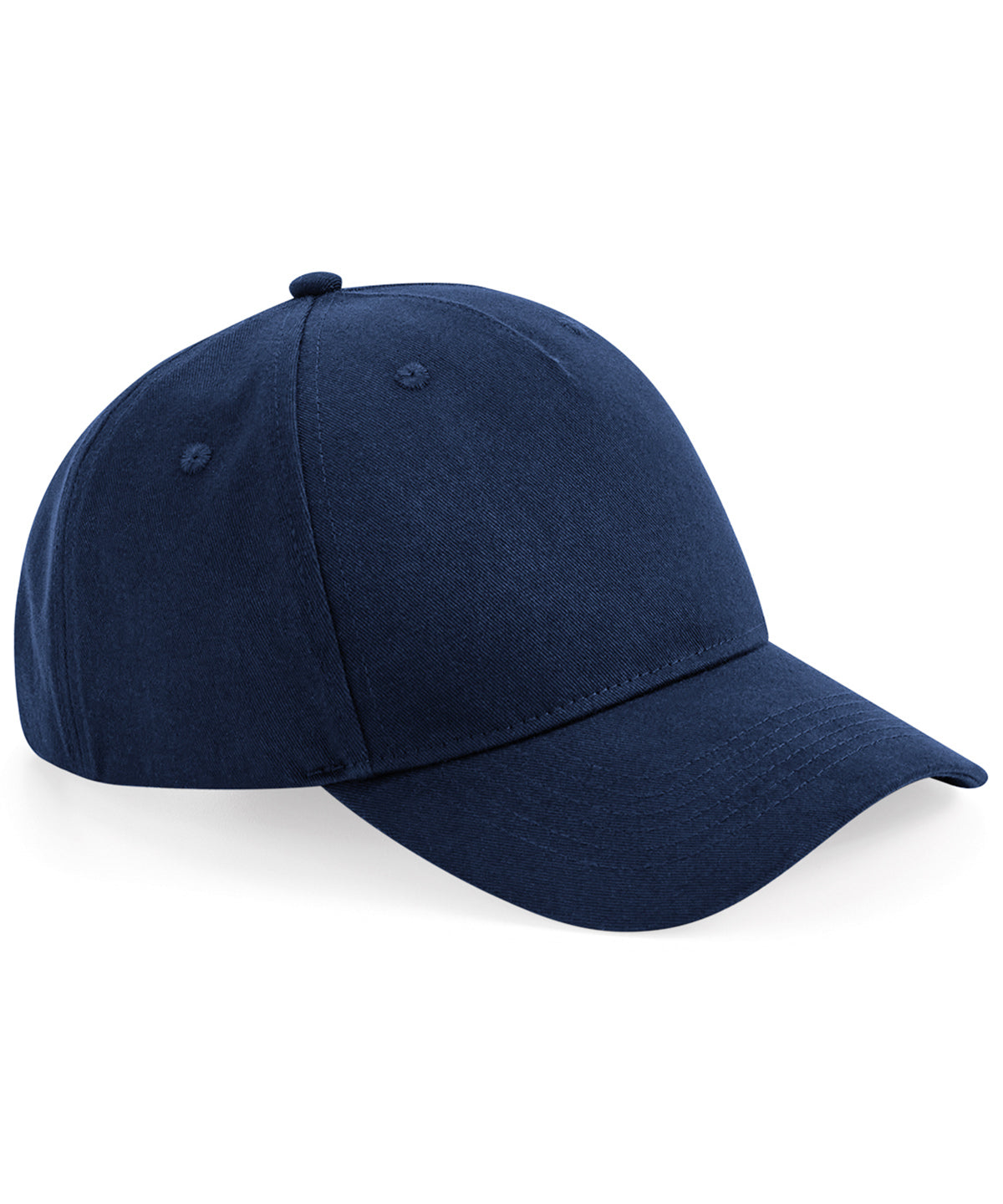 Beechfield - Casquette 5 panneaux en coton biologique - Bleu marine - Ajoutez votre design/logo