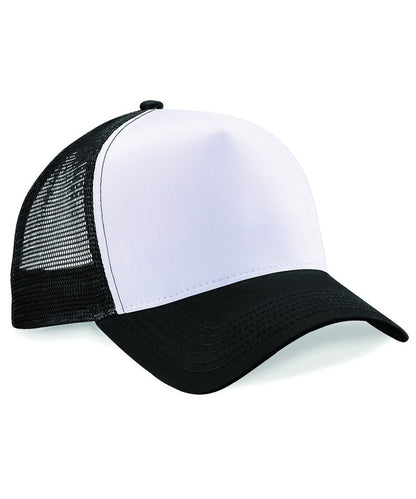 Beechfield - Snapback trucker - Black/White - Add Your Design/Logo