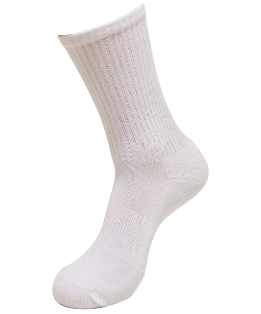 Build Your Brand - Crew socks - White - Add Your Design/Logo