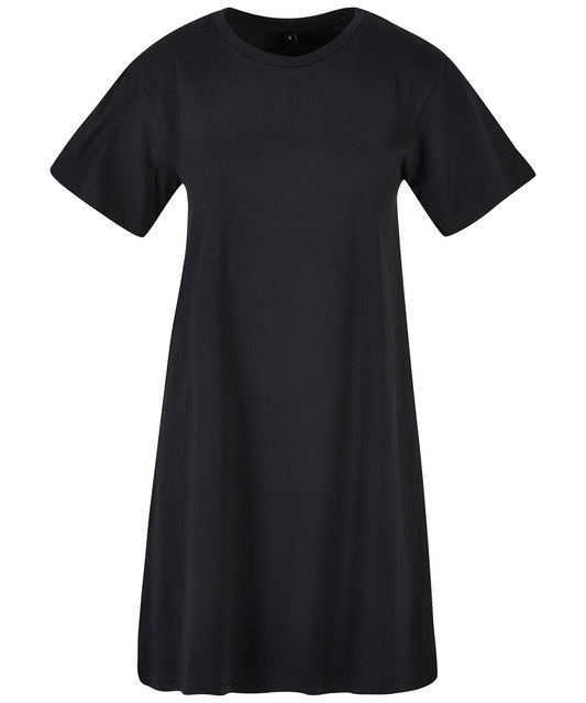 Build Your Brand - Women’s tee dress - Black - Add Your Design/Logo