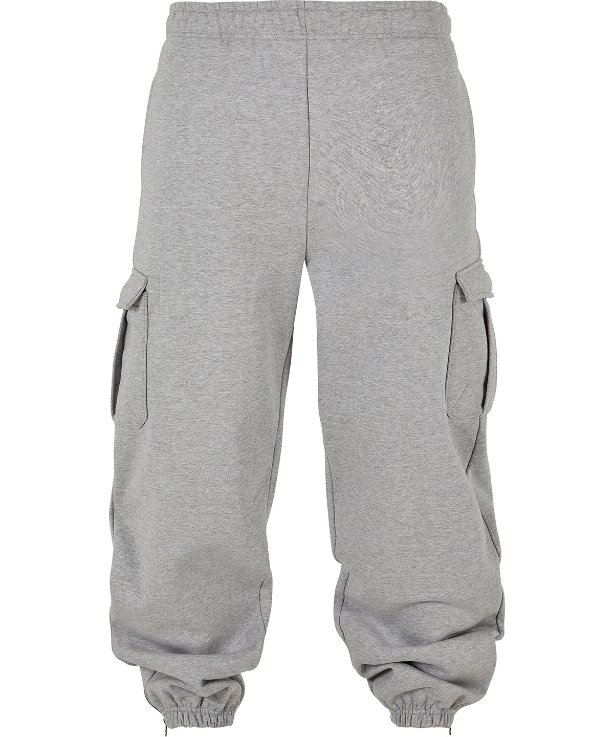 Créez votre marque - Pantalon de survêtement cargo années 90 - Gris chiné - Ajoutez votre design/logo