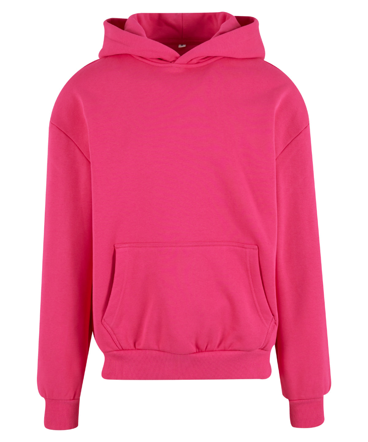Bauen Sie Ihre Marke auf – Ultraschwerer, übergroßer Kapuzenpullover – Hibiskus Pink – Fügen Sie Ihr Design/Logo hinzu