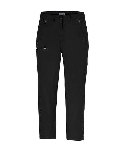 Craghoppers - Pantalon extensible Kiwi Pro pour femme Expert - Noir - Ajoutez votre design/logo