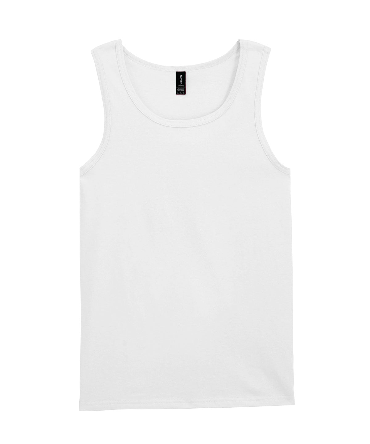 Gildan - Débardeur Softstyle pour adulte - Blanc - Ajoutez votre design/logo