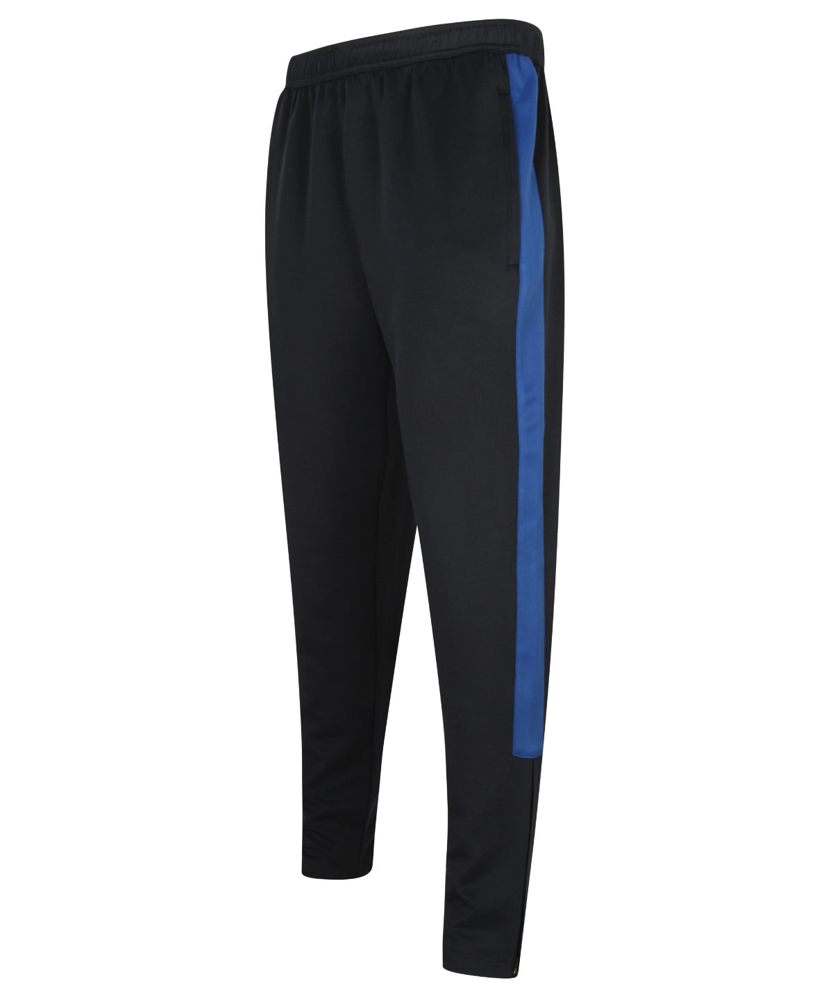 Finden &amp; Hales - Pantalon de survêtement en maille - Bleu marine/bleu roi - Ajoutez votre design/logo