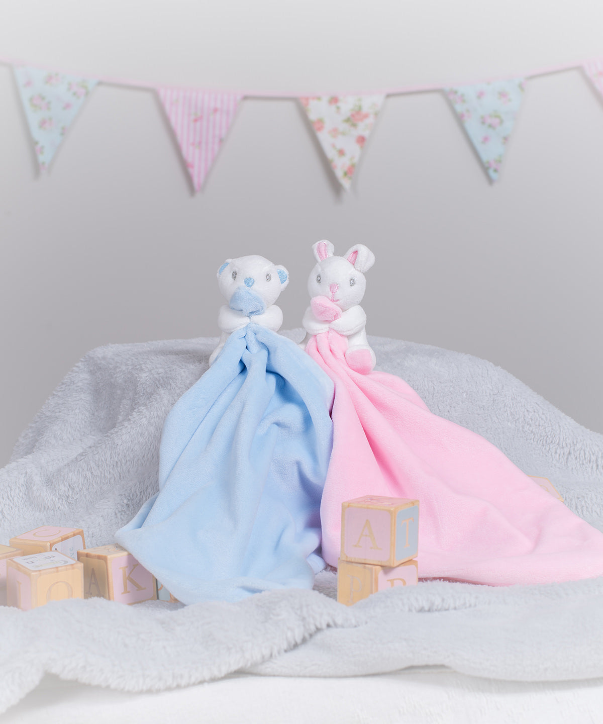 Baby rabbit comforter best sale