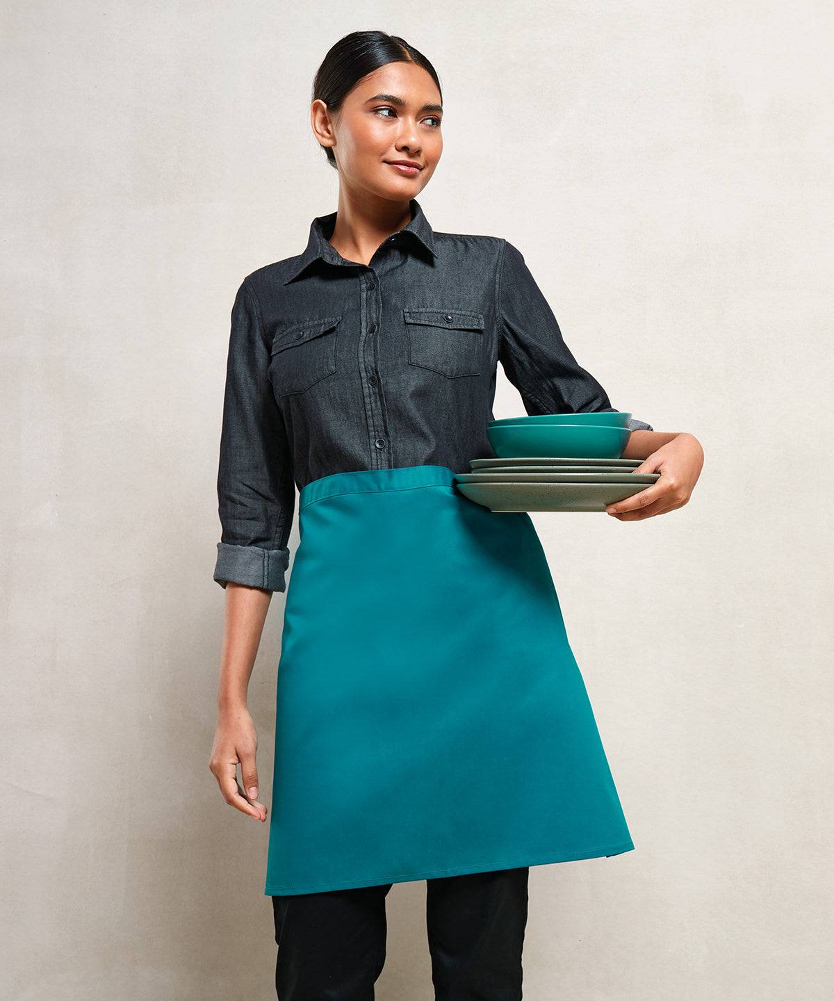 Colours mid-length apron