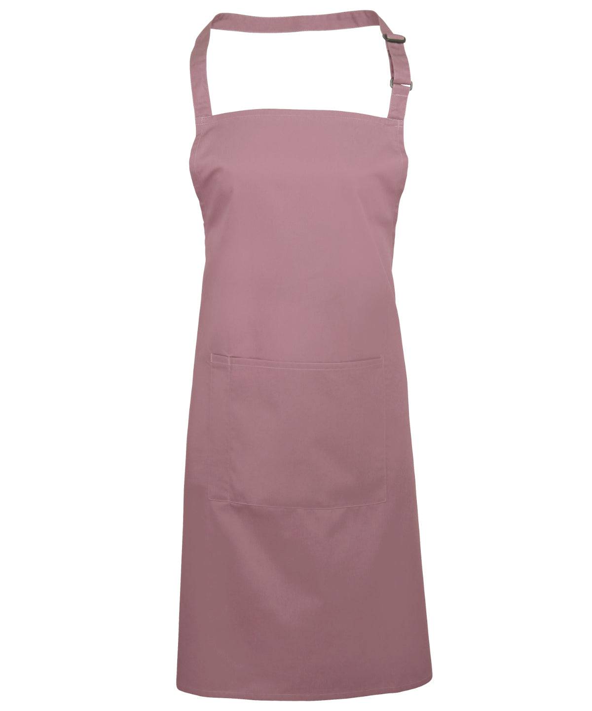 Colours bib apron with pocket