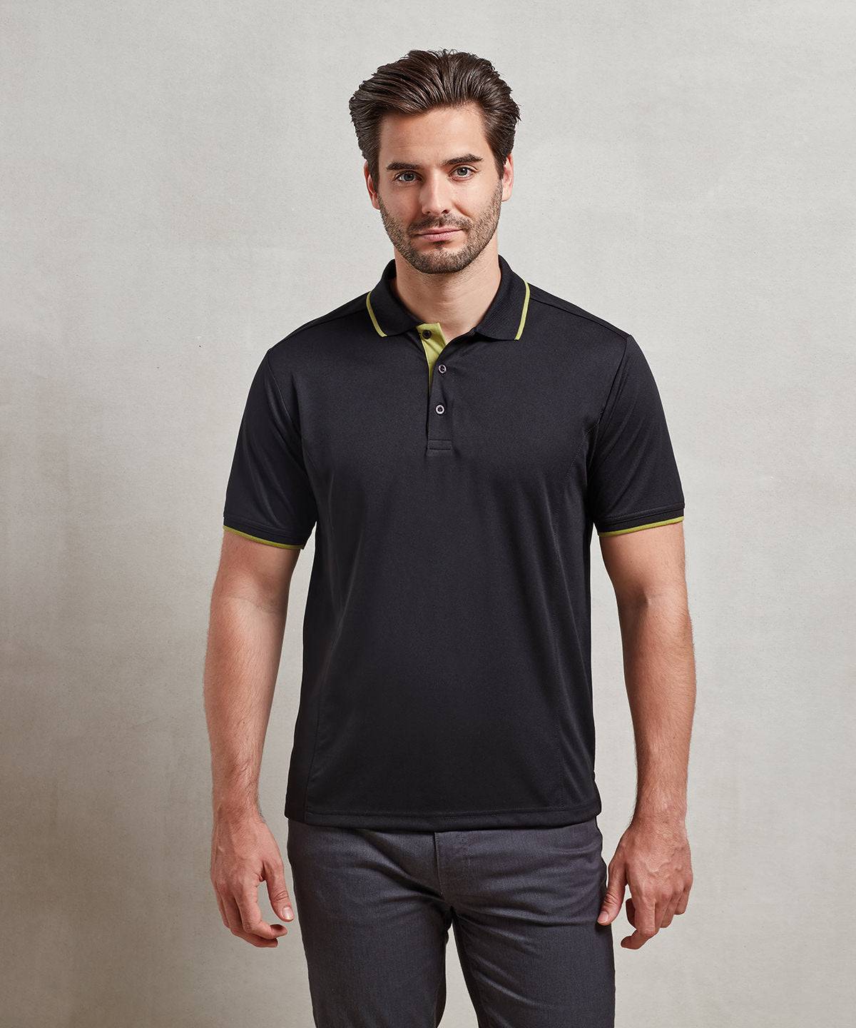 Contrast Coolchecker® polo