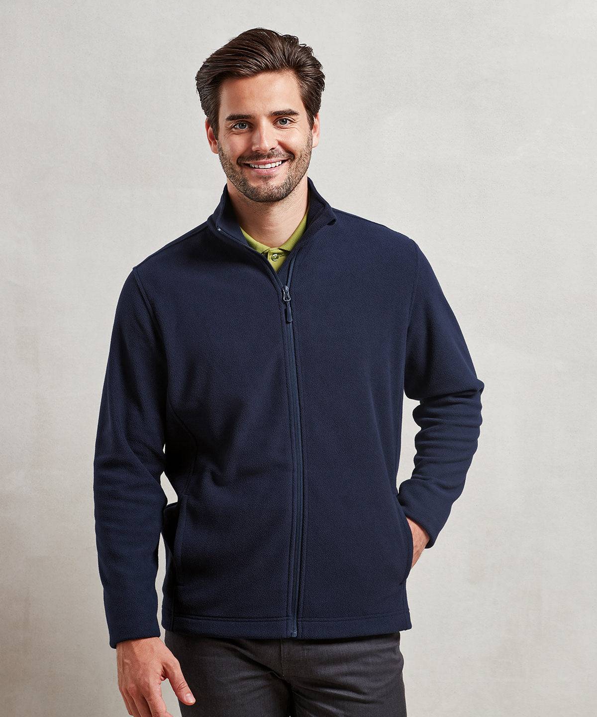 Recyclight full-zip microfleece