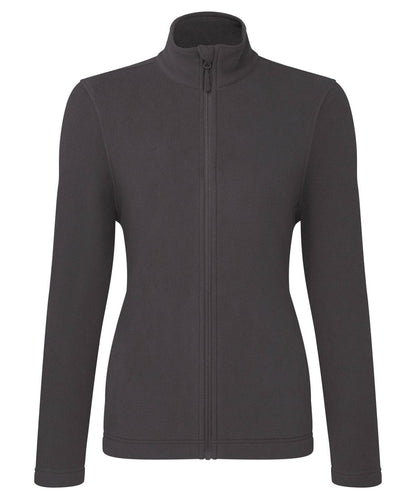 Womens Recyclight full-zip microfleece