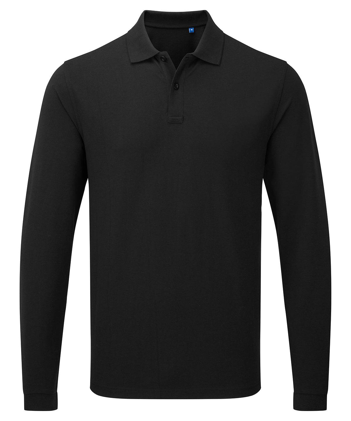 Essential unisex long sleeve workwear polo shirt