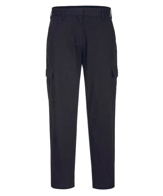 Women's stretch cargo trousers (S233) slim fit