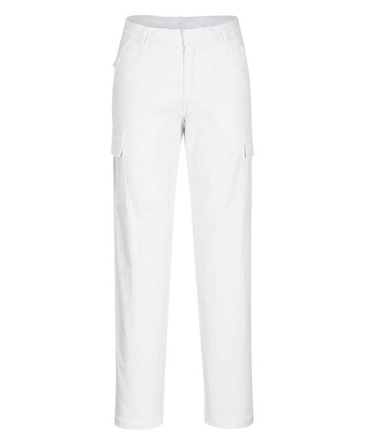 Women's stretch cargo trousers (S233) slim fit