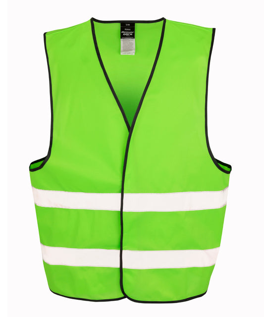 Personalised hi-vis vest - Lime - Add Your Logo or Design - Add Your Design/Logo