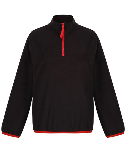 Kids half-zip microfleece