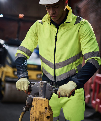 Pro hi-vis softshell jacket