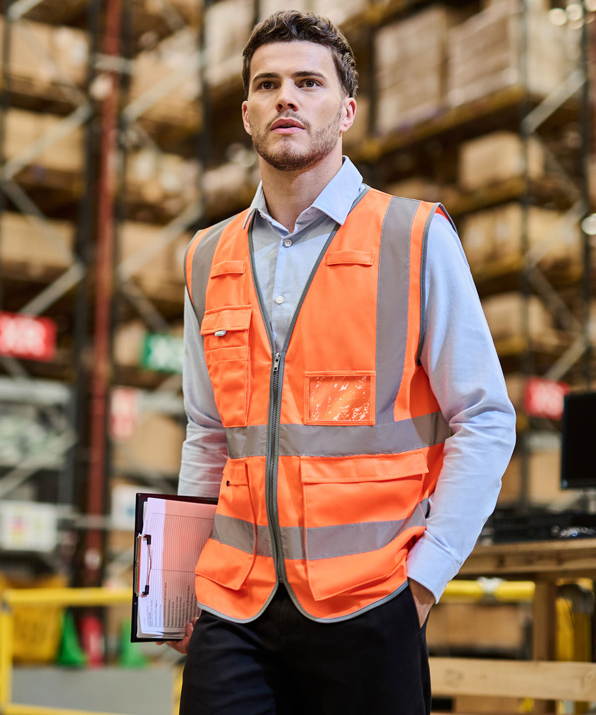 Pro hi-vis executive vest