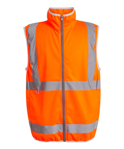 Pro hi-vis full-zip gilet