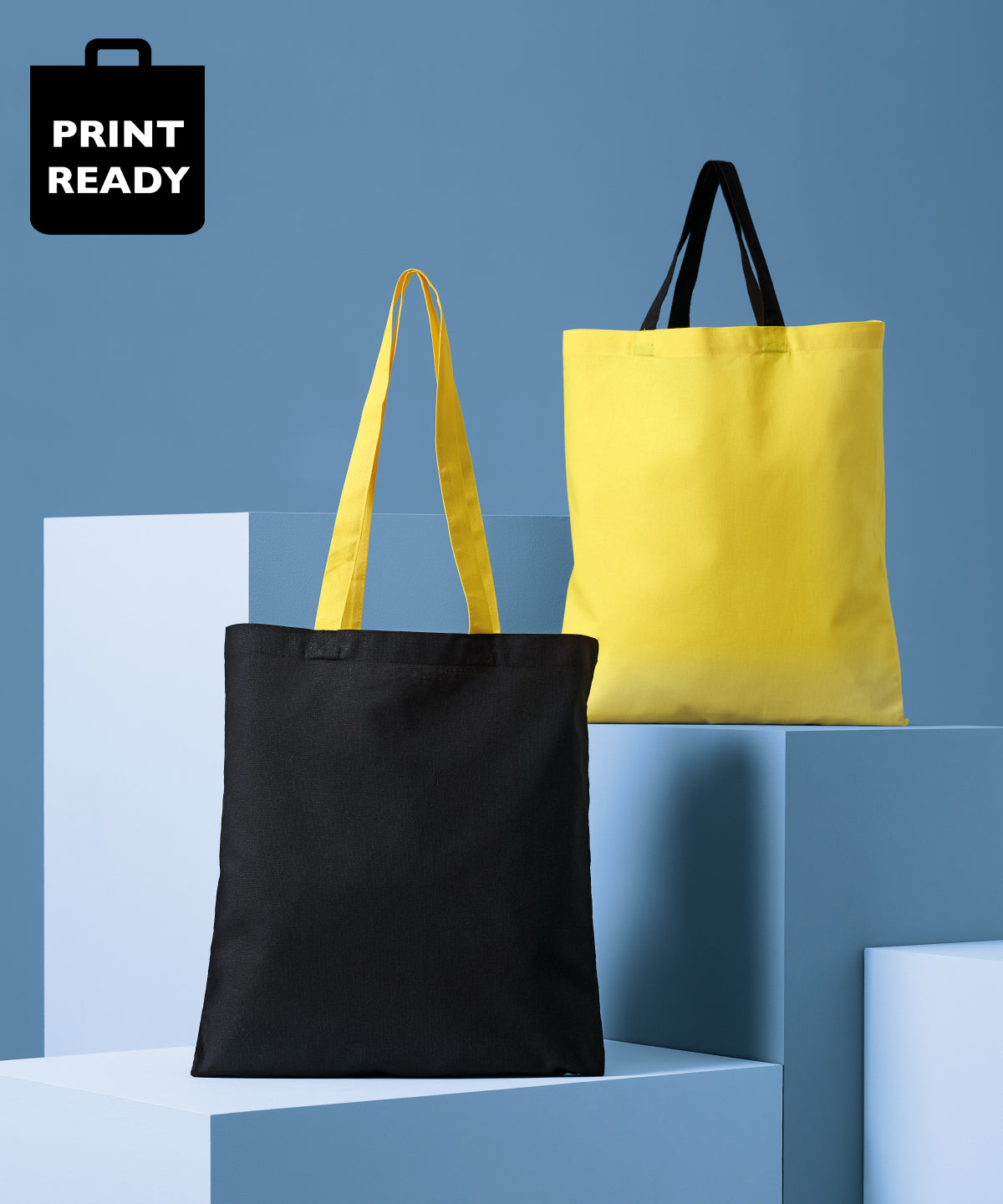 Varsity cotton shopper short handle