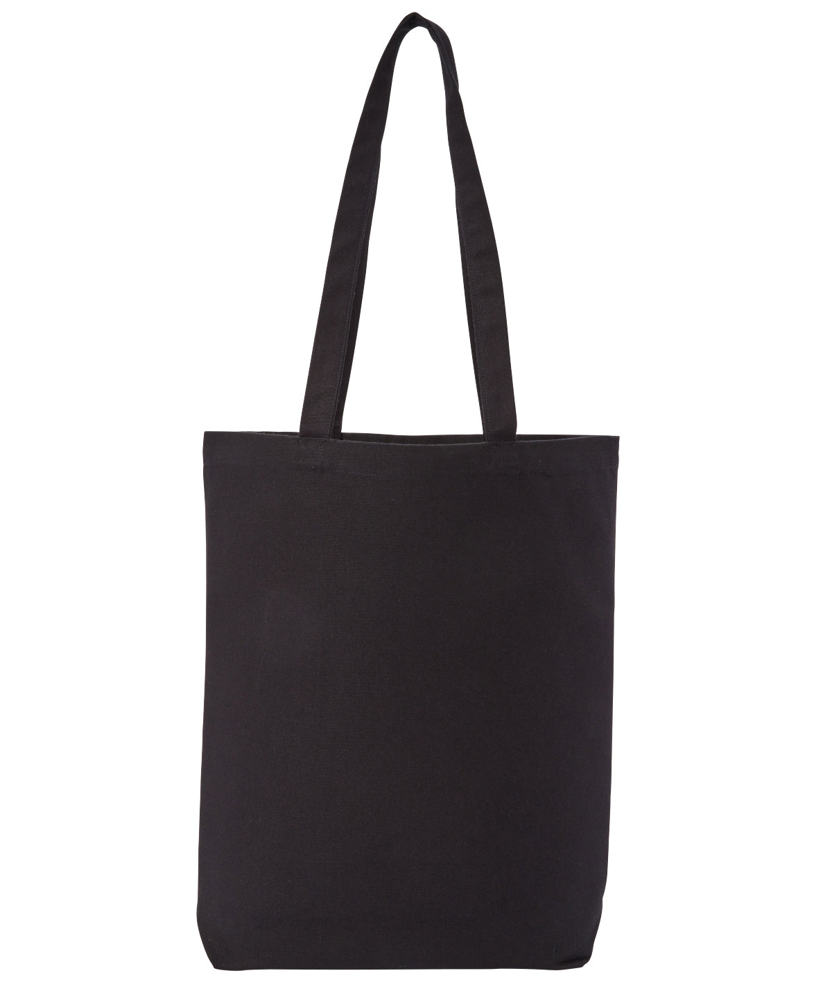 Recycled premium canvas flat base shopper