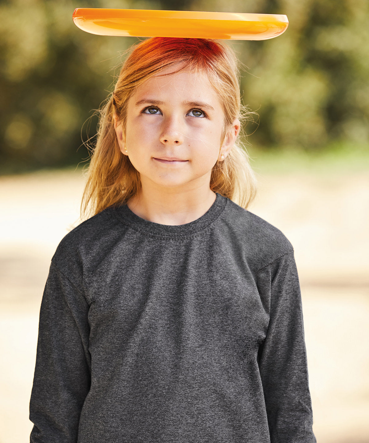 Kids long sleeve valueweight T