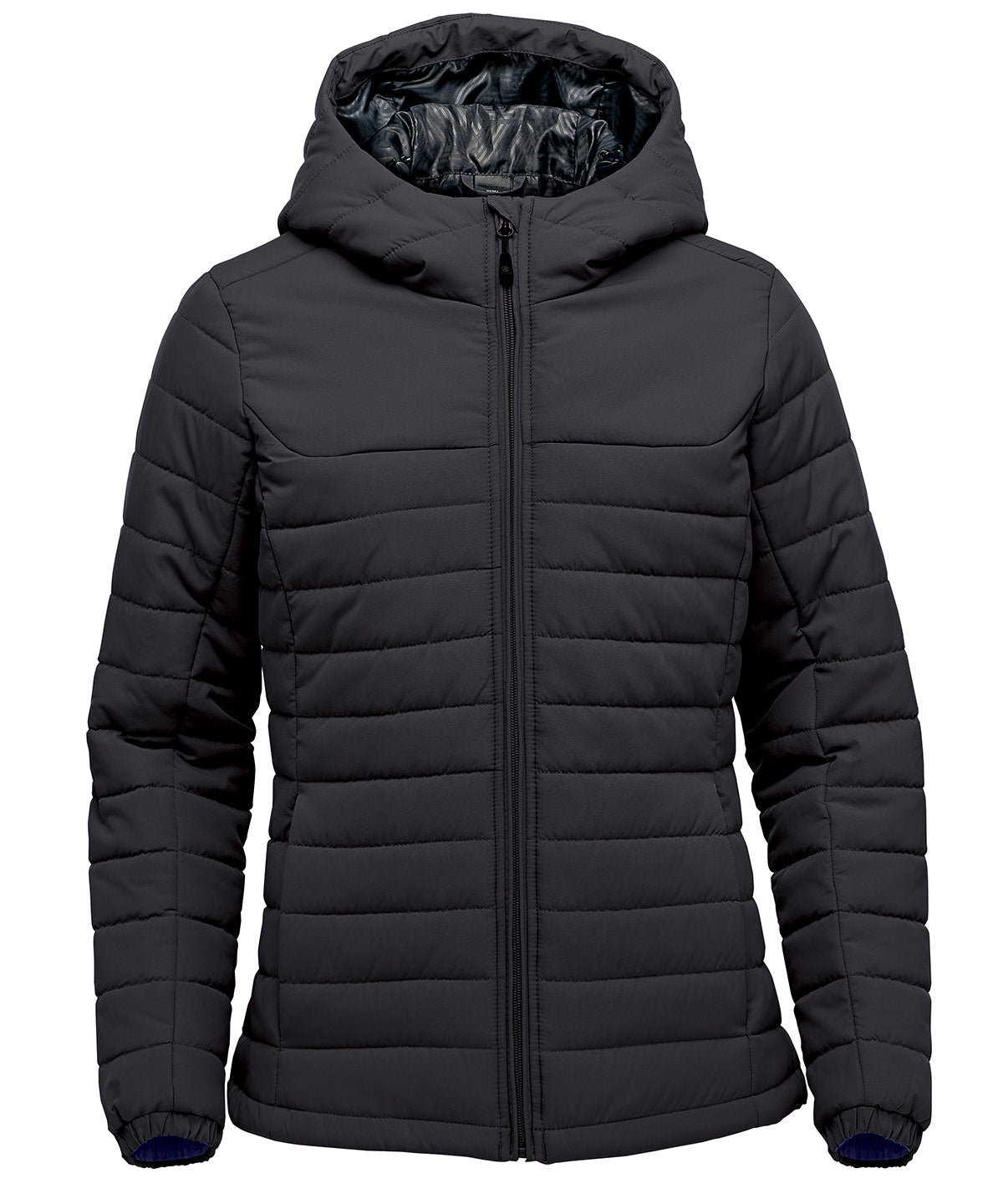 Womens Nautilus quilted hooded jacket