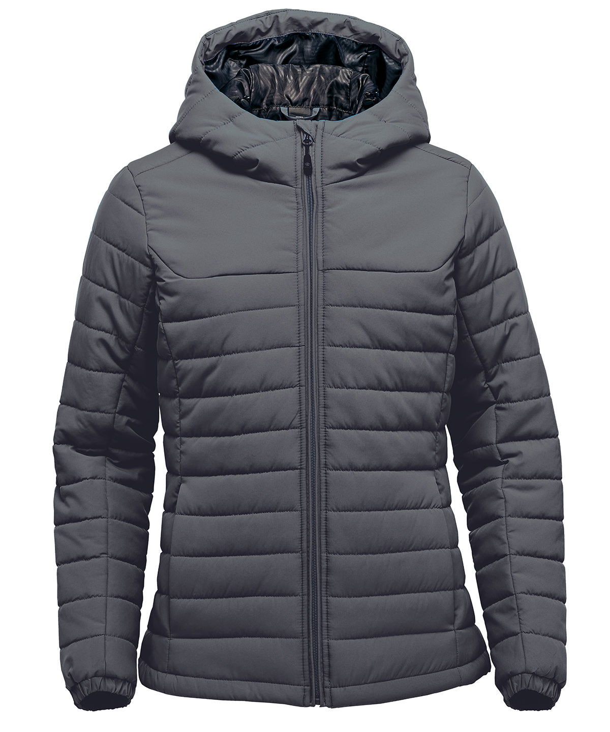 Womens Nautilus quilted hooded jacket
