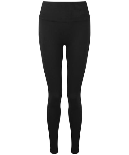 Women's TriDri® ribbed seamless 3D fit multi-sport leggings