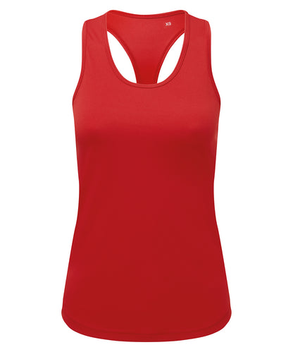 Womens TriDri® recycled performance slim racerback vest