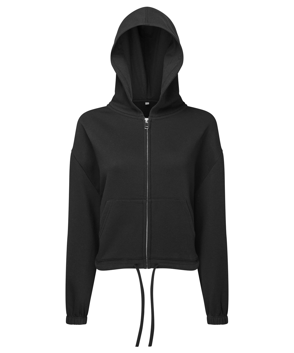 Womens TriDri® recycled drawstring full-zip hoodie