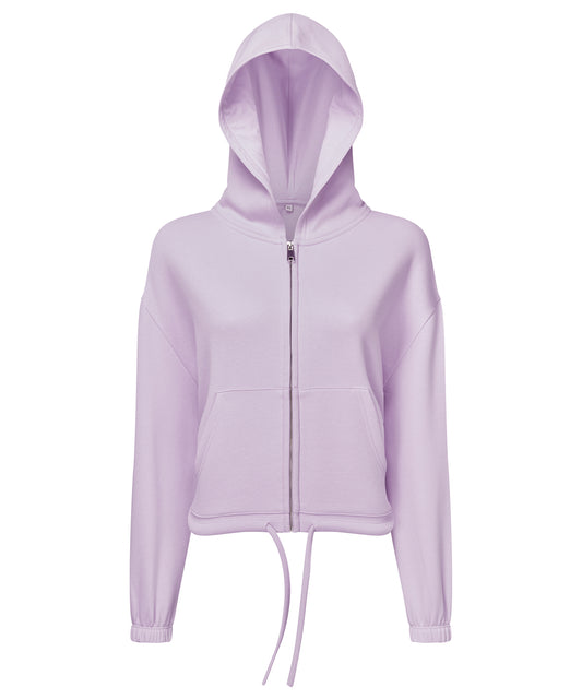 Womens TriDri® recycled drawstring full-zip hoodie