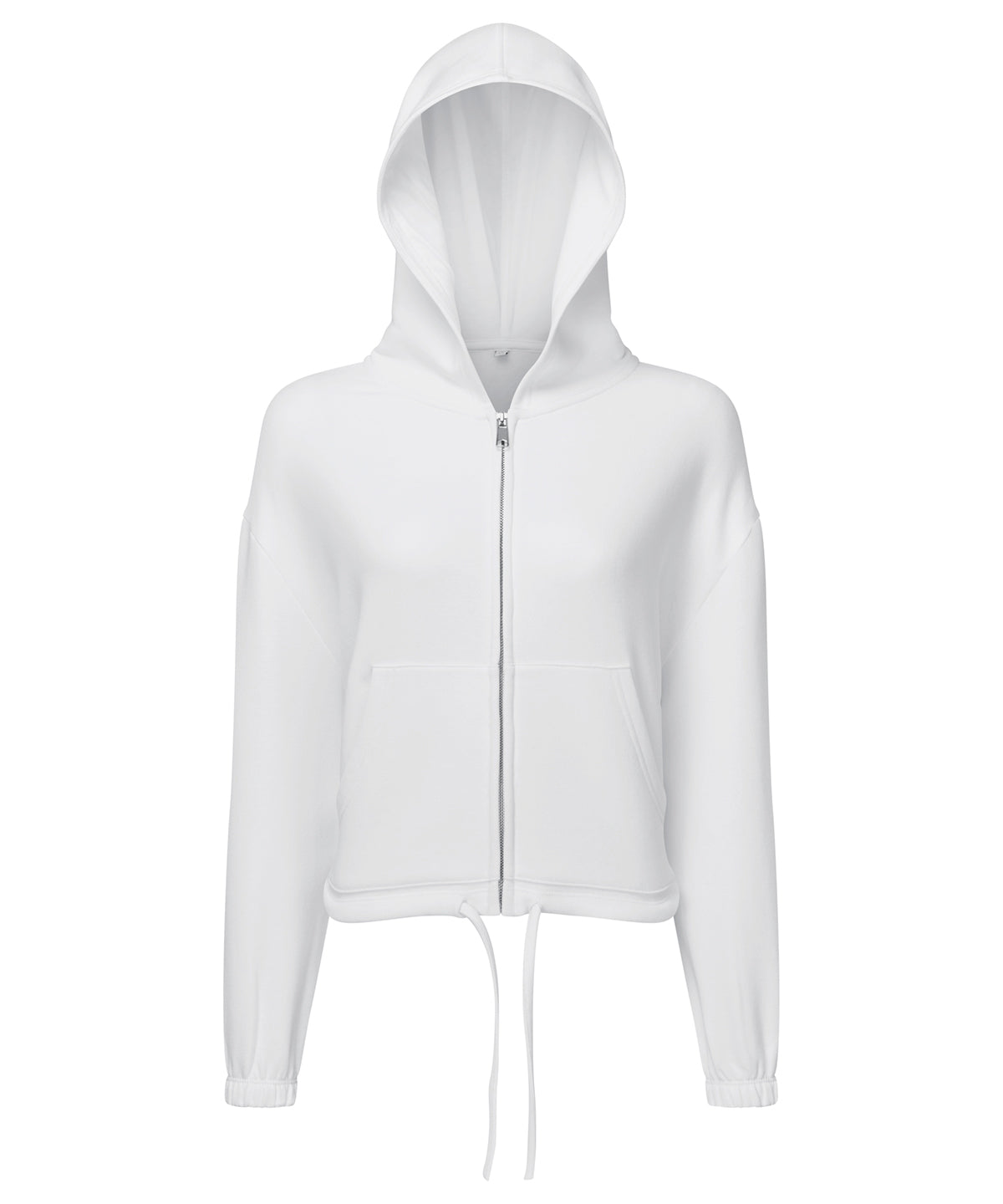 Womens TriDri® recycled drawstring full-zip hoodie