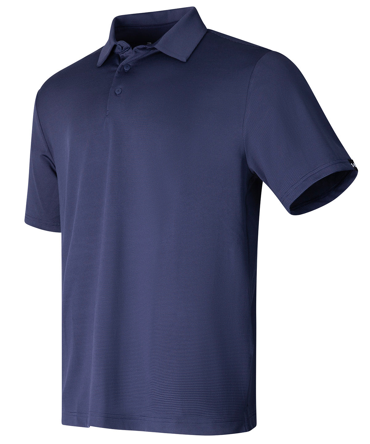 UA playoff 3.0 stripe polo LB  microstripe
